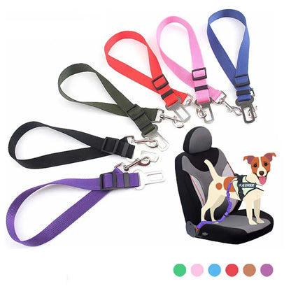 Adjustable Pet Dog Car Seat Belt Harness