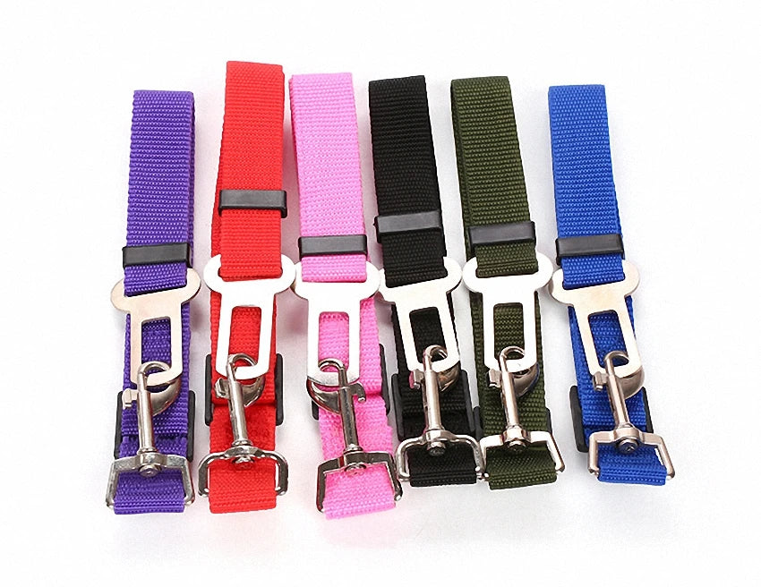 Adjustable Pet Dog Car Seat Belt Harness