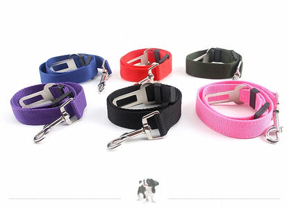 Adjustable Pet Dog Car Seat Belt Harness