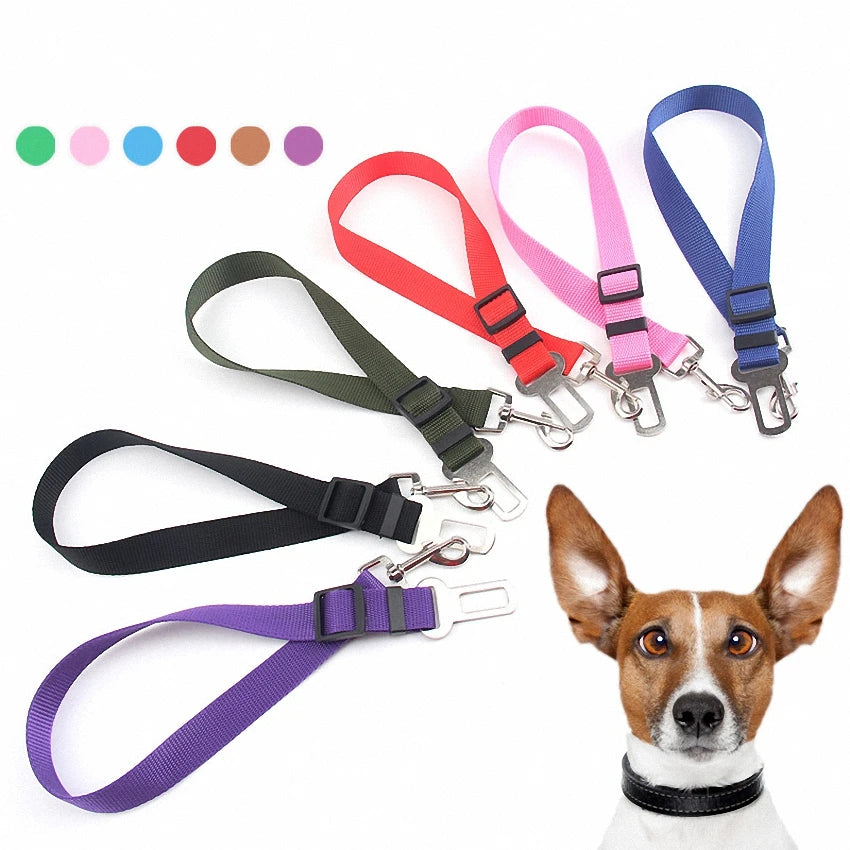 Adjustable Pet Dog Car Seat Belt Harness