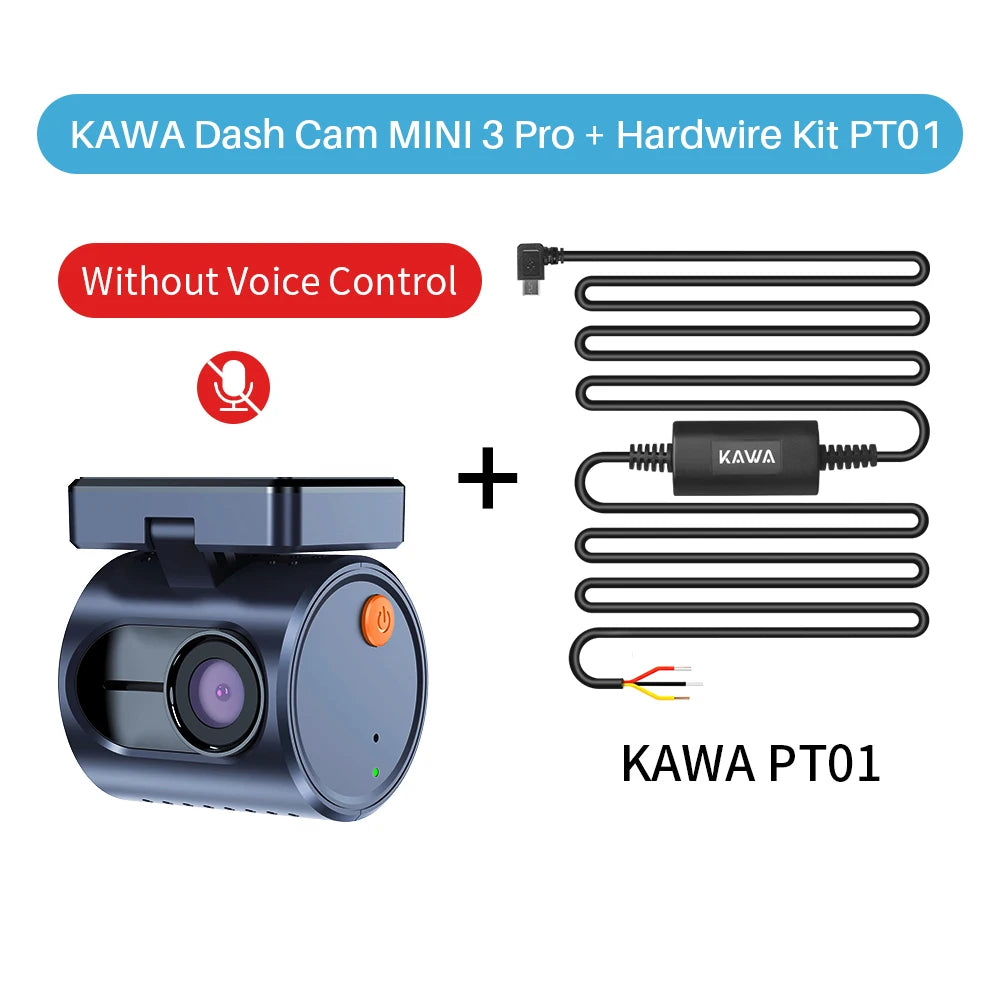 KAWA MINI 3 Pro Dash Cam 2K