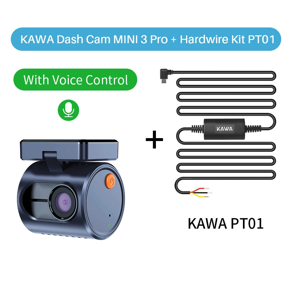 KAWA MINI 3 Pro Dash Cam 2K