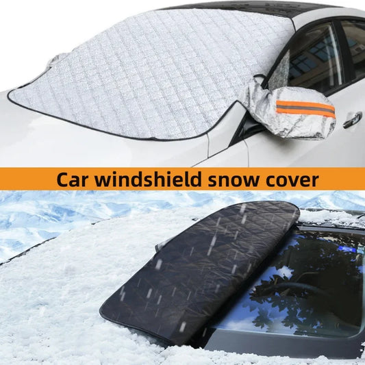 Car Windshield Snow Shield – Winter Windshield Cover for Ice