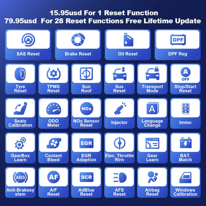 MUCAR CDE900 OBD2 Scanner – WiFi Diagnostic Tool with 4" HD Touchscreen